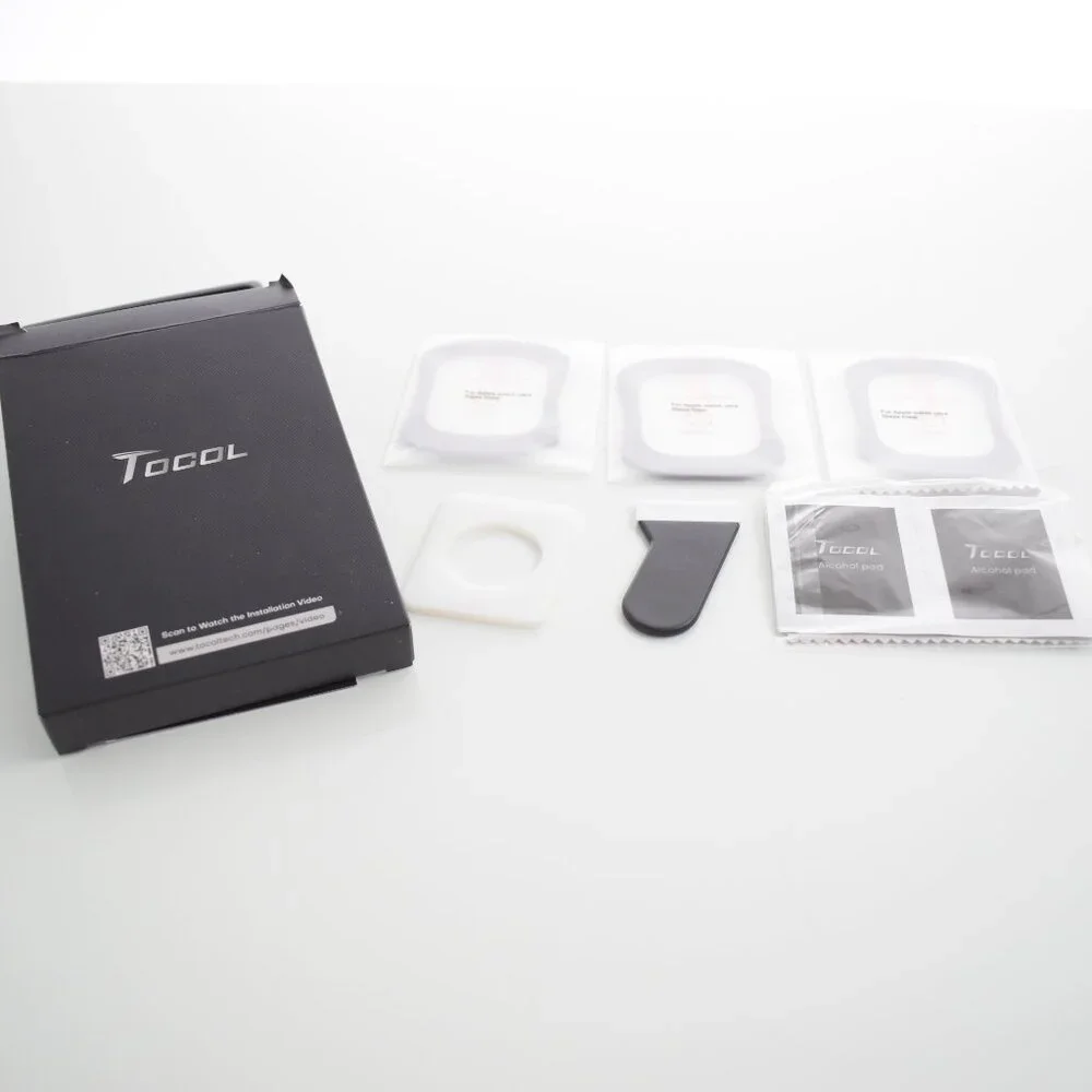 Tocol Apple Watch Ultra 3 Pack Glass Clear